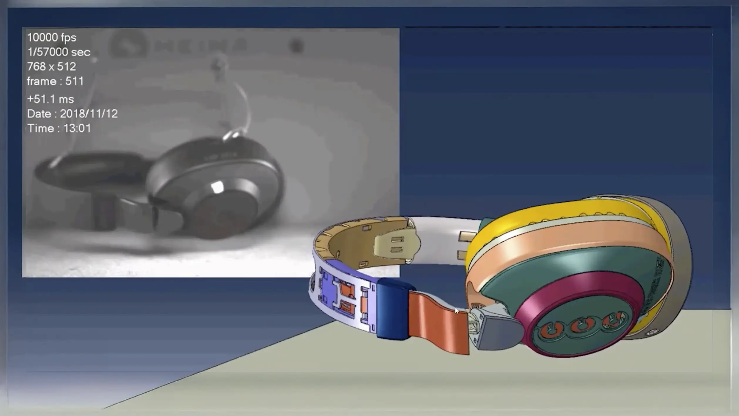 SmartCAE - Altair Hypermesh - Dispositivi elettronici, cadute e urti