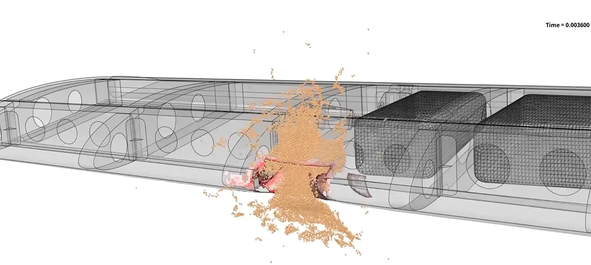 SmartCAE - Altair Hypermesh - Esplosioni, impatti balistici e Bird Strike
